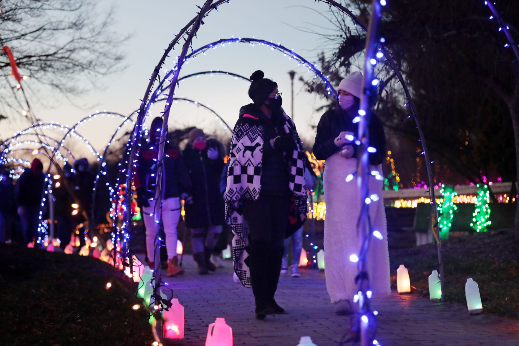 Rotary Botanical Gardens Holiday Light Show